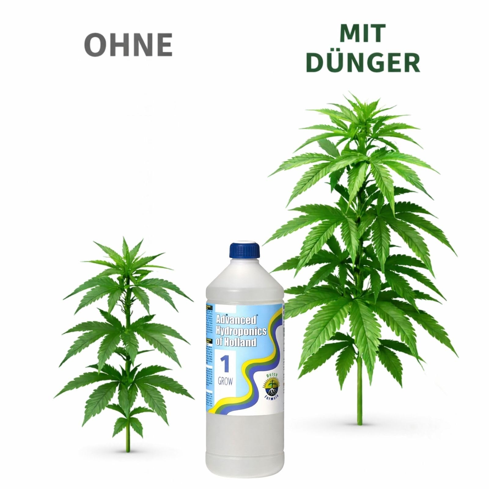 Advanced Hydroponics Grow 10 litrów - Uprawa Indoor Nawóz Substrat do czyszczenia gleby Nawóz płynny Nawóz organiczny Bio (5 litrów)