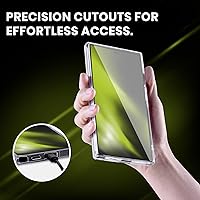 Vista 6 de Head Case Designs Black Houndstooth-Patterns Gel Case [Military Grade Protection] Compatible with Samsung Galaxy S23+ 5G and Compatible with MagSafe