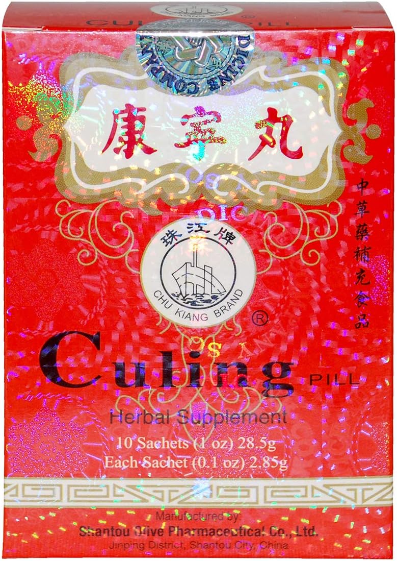 Culing Pill - Herbal Supplement (10 Sachets Per Box) - 6 Boxes