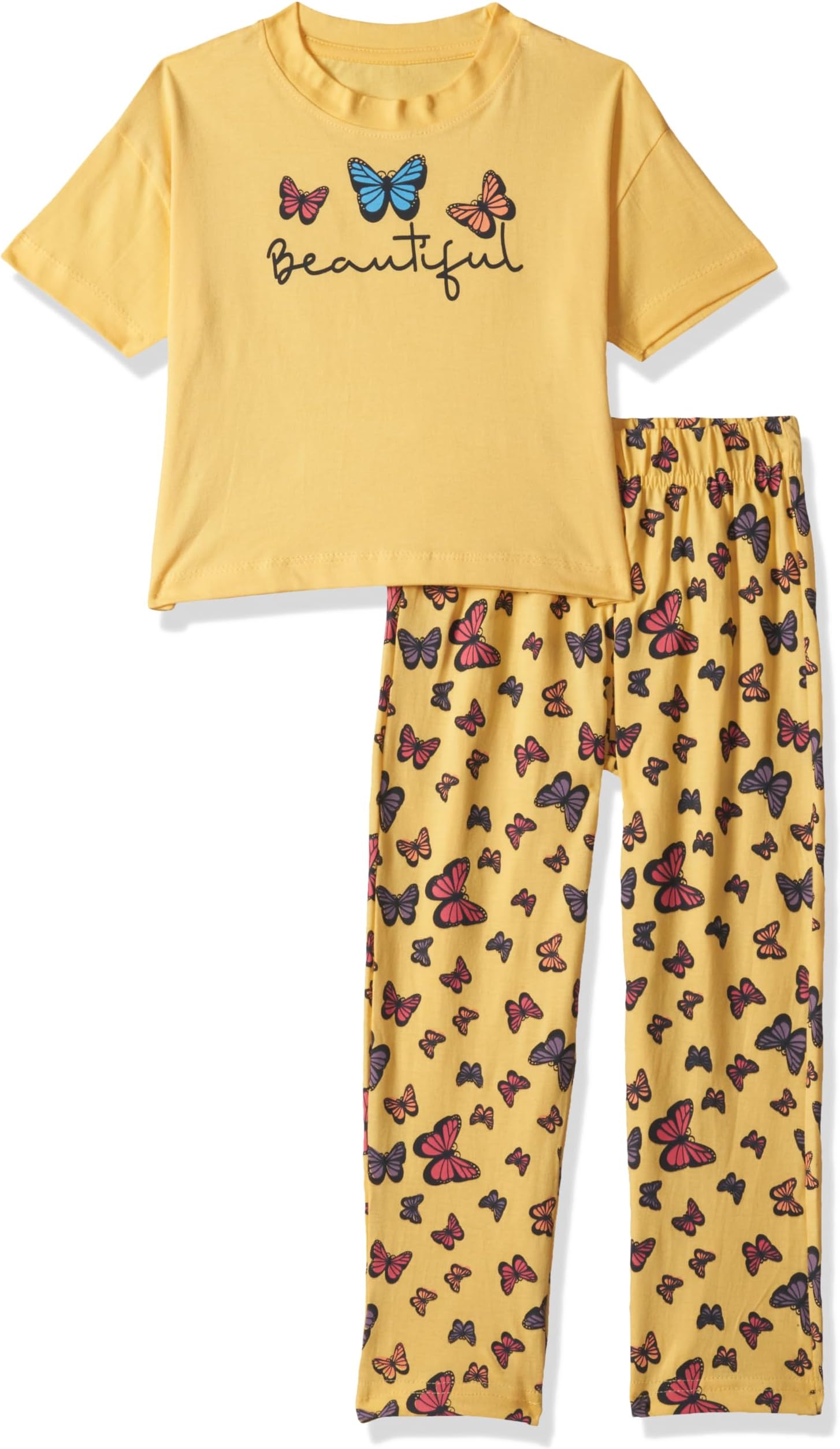 T2FCotton Girls Pajama Set
