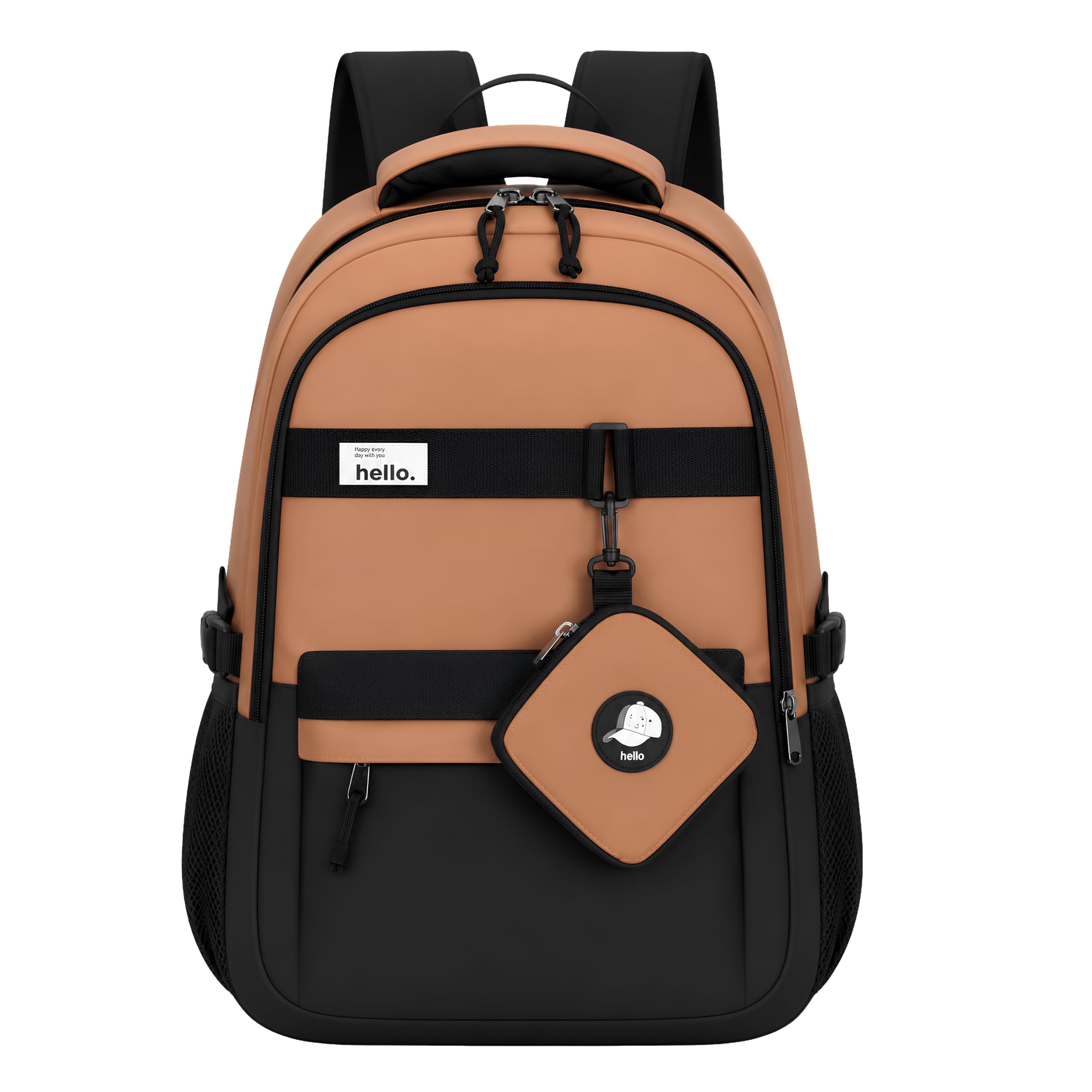Stylish Two-Tone Backpack for Men & Women | Durable Travel & College Bag with Multiple Compartments, Adjustable Straps & Water-Resistant Design-picture-44