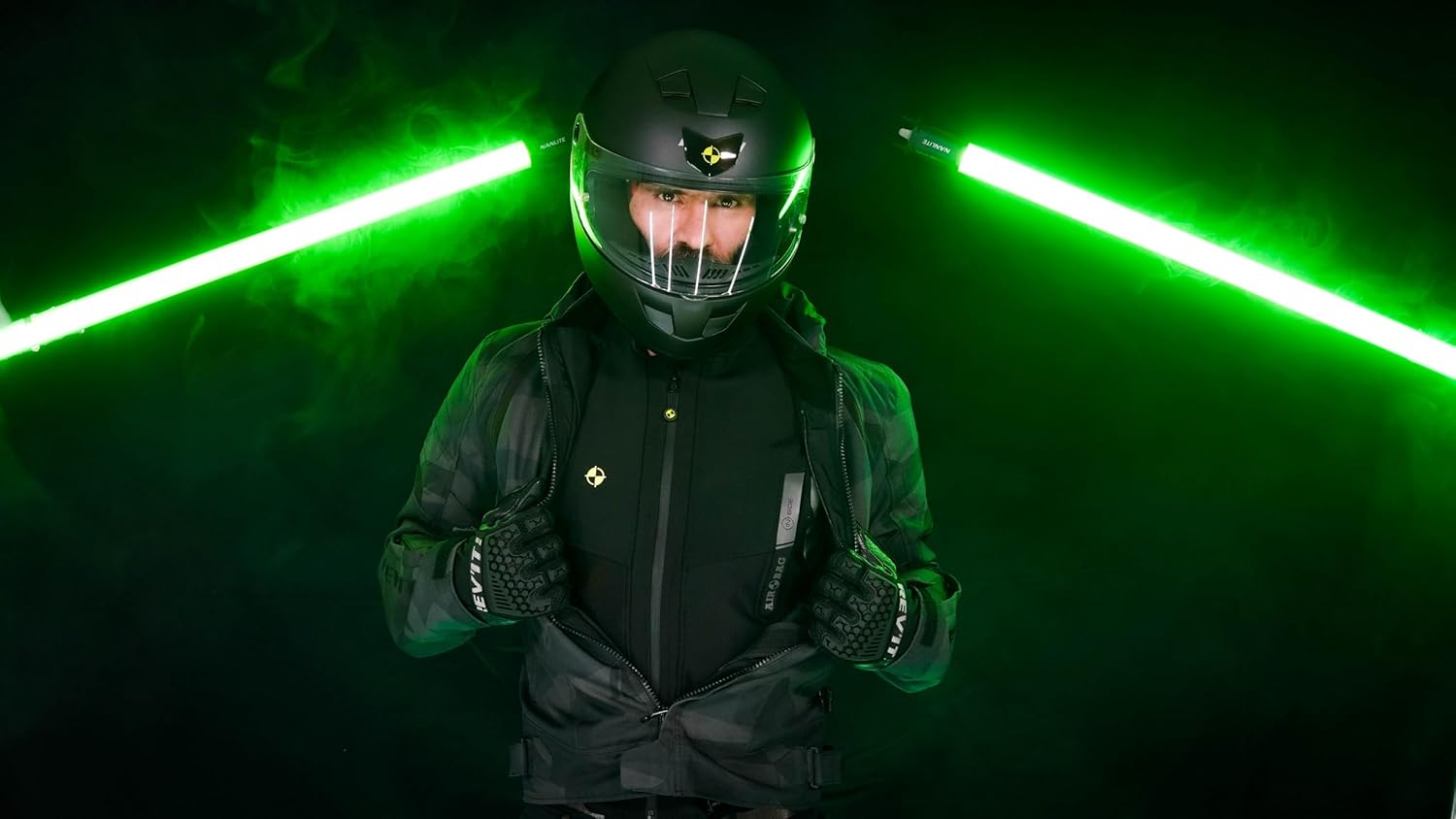 LITE VEST - Motorcycle Airbag Vest, Certified EN1621-4, Reusable, Protective Safety Gear for Bikers