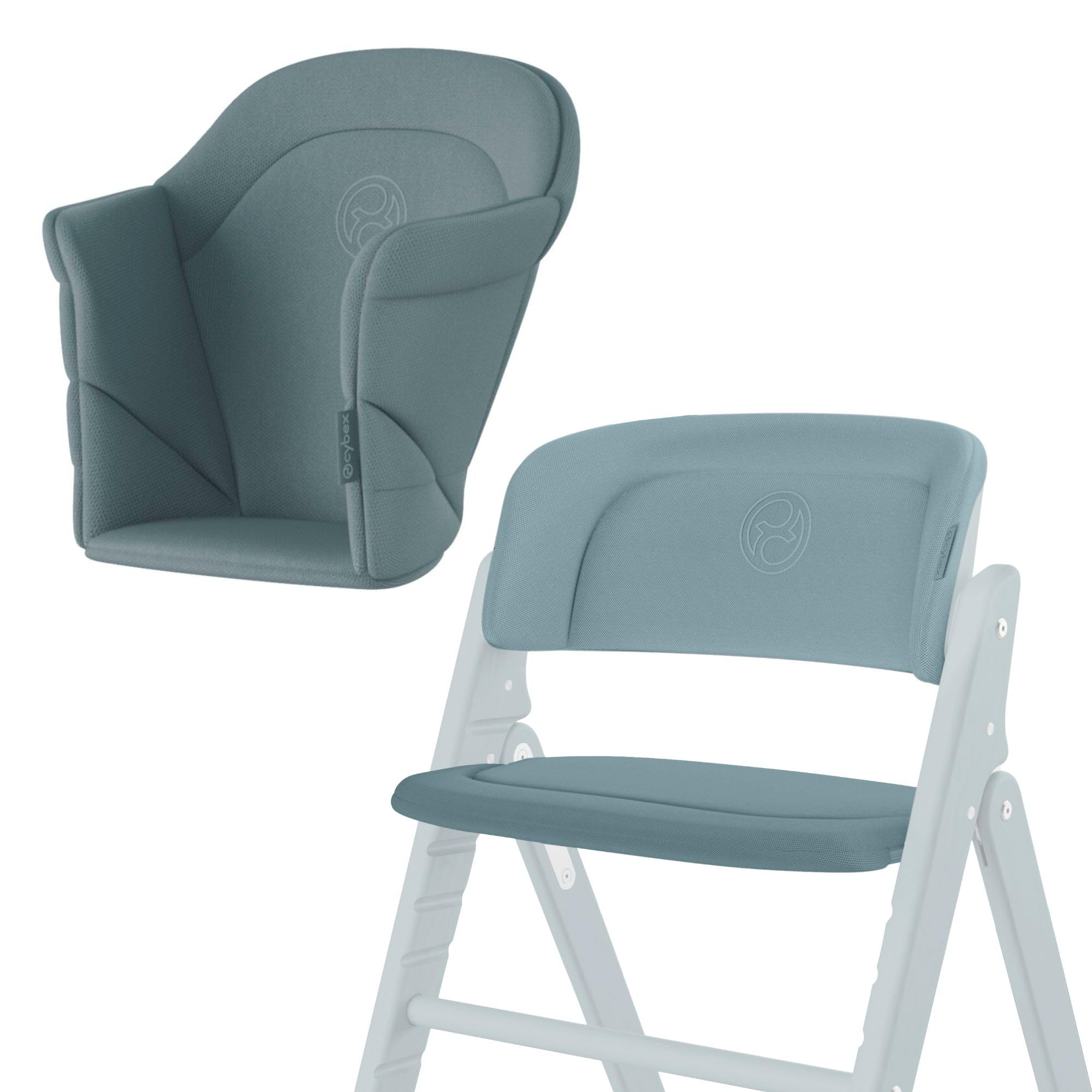 CYBEX Click & Fold Funda Cómoda Stone Blue para Set Bebé y Trona