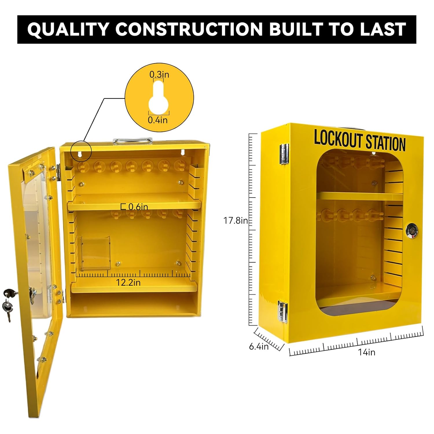 BULANGD Lockout Tagout Station Loto Kit 138 Pieces, Safety Padlocks, Lockout Hasp, Lock Out Tags, Circuit Breaker Lock, Cable Lock, Plug Lock Lockout Tagout Cabinet
