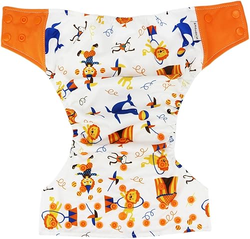 Miniatura 3 de Pañales de tela de bolsillo reutilizables ajustables para bebés niñas y niños, Unicornio