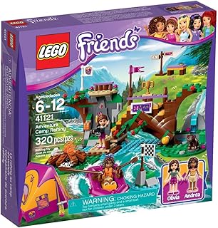 LEGO Friends Adventure Camp Rafting Kit (320 Piece)