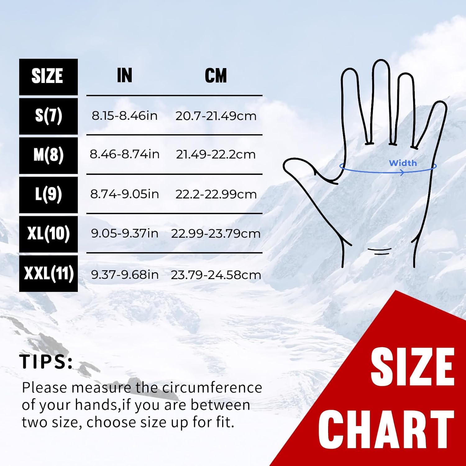 HANDLANDY 2 Pairs Waterproof Work Gloves for Cold Weather, Insulated Winter Freezer Work Gloves with Grip for Men & Women - Image 7