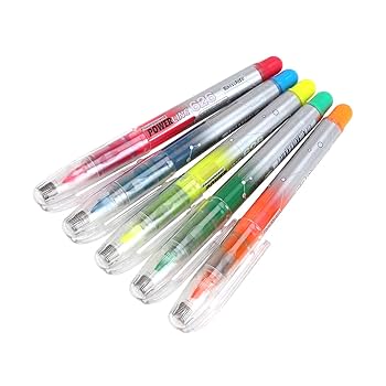 Amazon.co.jp: 蛍光ペン マルチカラー蛍光マーカーペン ペイント