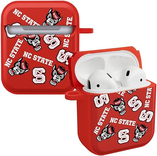 Miniatura 8 de AFFINITY BANDS North Carolina State Wolfpack Camo HDX Funda compatible con Apple AirPods Generaciones 1 y 2