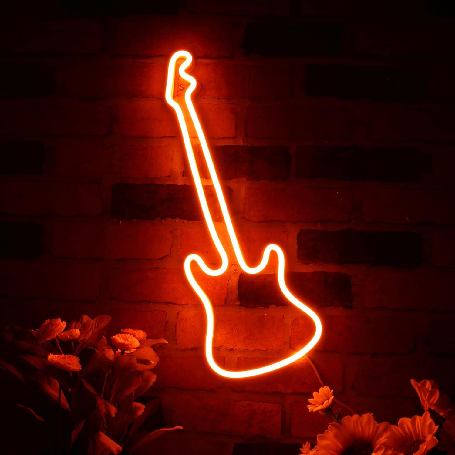 ADVPRO Guitar Flex Silicone LED Neon Sign - Red - st16s63-fnu0241-r