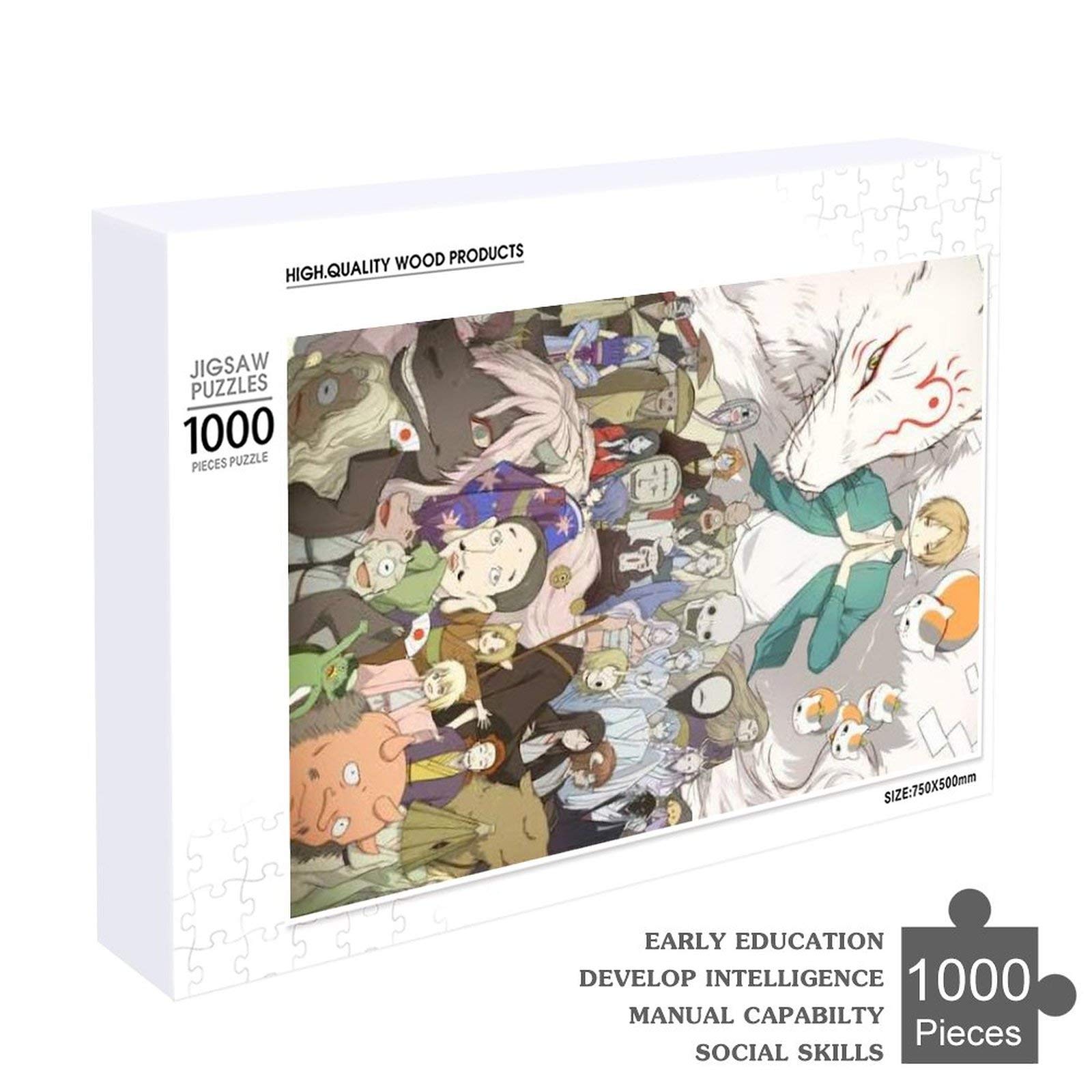 Amazon.co.jp: 夏目友人帳 1000ピース 500ピース 子供用知育玩具 親子