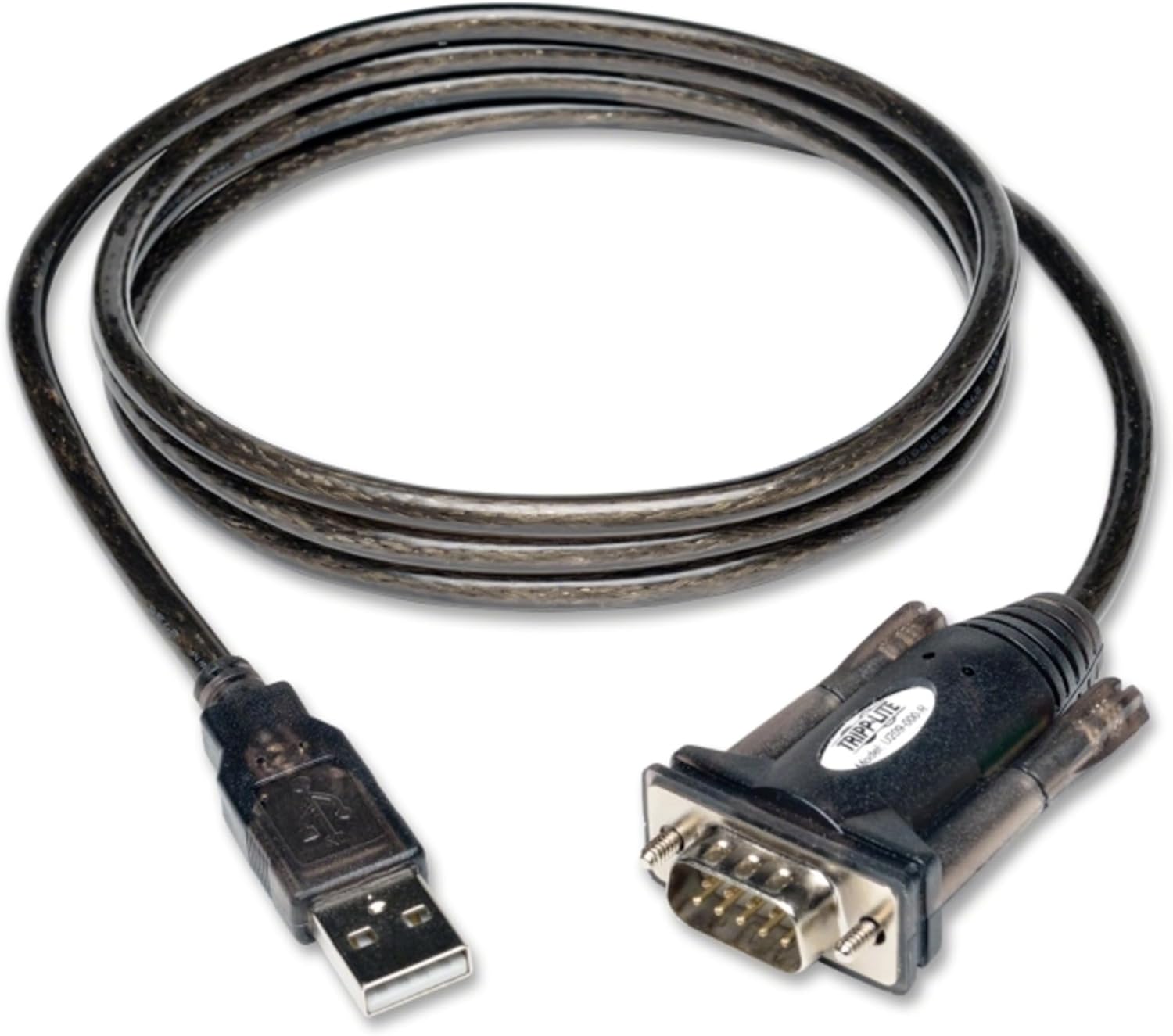 Tripp Lite TRPU209000R U209-000-R USB TO SERIAL ADAPTER USB-A MALE TO DB9M Sold as 1 Each
