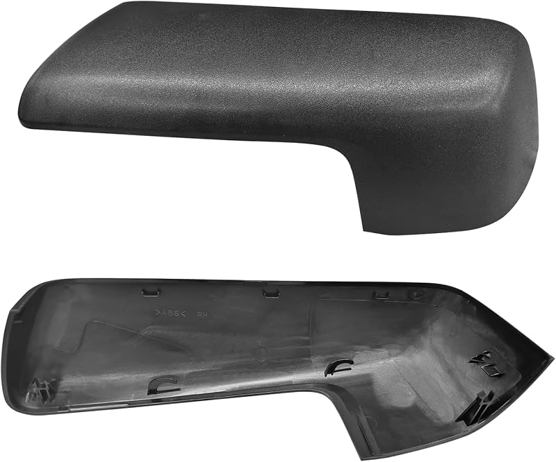Moonlinks For 2019-2026 Chevy Silverado 1500 GMC Sierra 1500 Mirror Cover | Textured Black LH & RH Side Door Exterior Rearview Mirror Cap Trim for Silverado 1500(1 Pair）