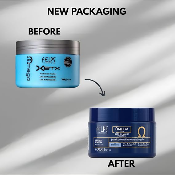 Felps XBTX Omega Zero Mass Replenisher and Volume Control Organic and Formaldehyde-Free 300g / 10.6fl.oz