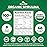 Zazzee Organic Spirulina Powder, 8 Ounces, USDA Certified, 68 Servings, 100% Pure, Kosher, Non-Irradiated, Mess-Free Wide Mouth Container, Fresh Smell and Neutral Taste, Non-GMO, Gluten-Free