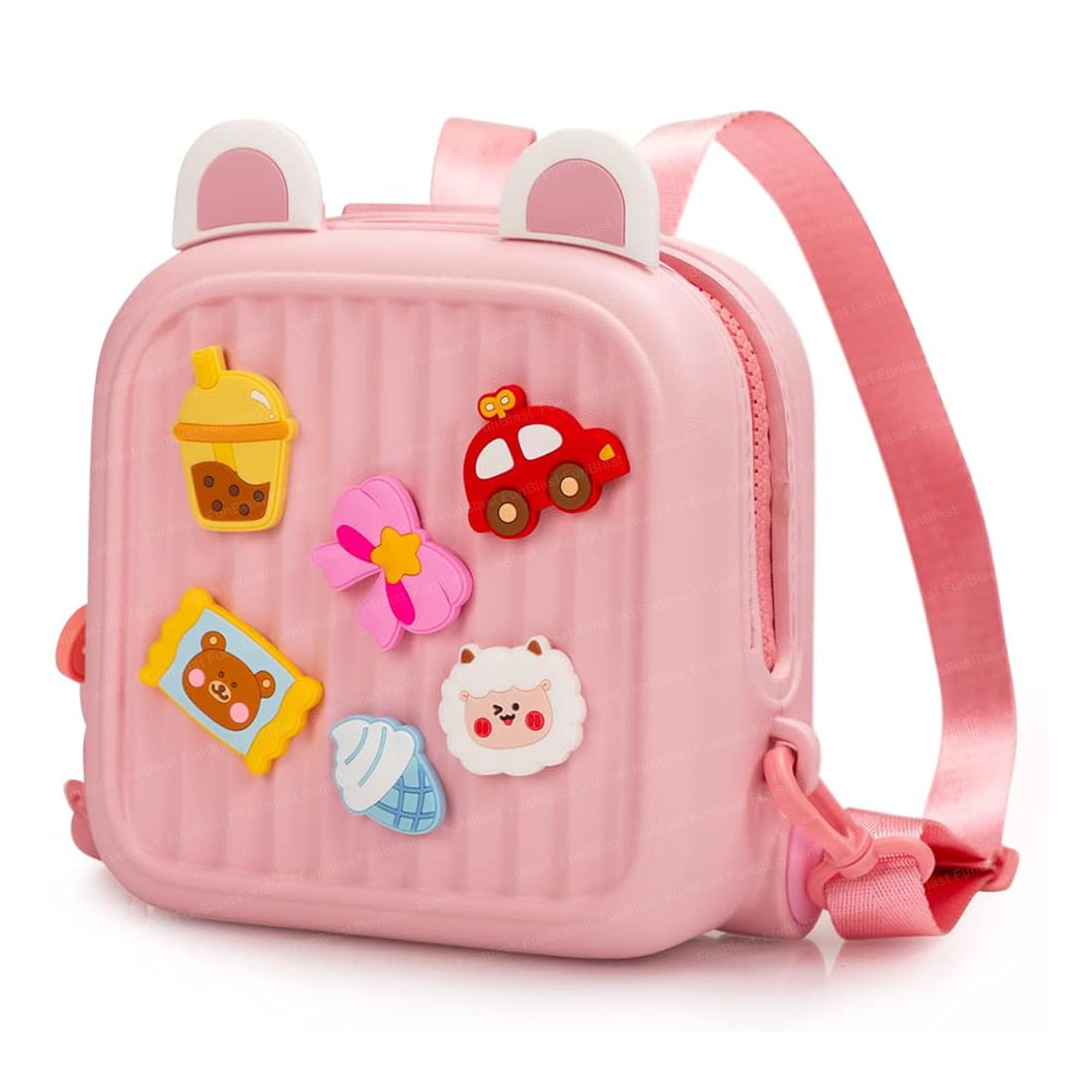Bagpack for Girls - Cartoon Bag for Pre-Schoolers, Kawaii Shoulder Bag for Girls, Lightweight Miniature Bags for Kids, Small Picnic Bag for Kids, Girls – 2 Years to 8 Years Toddlers-image-41