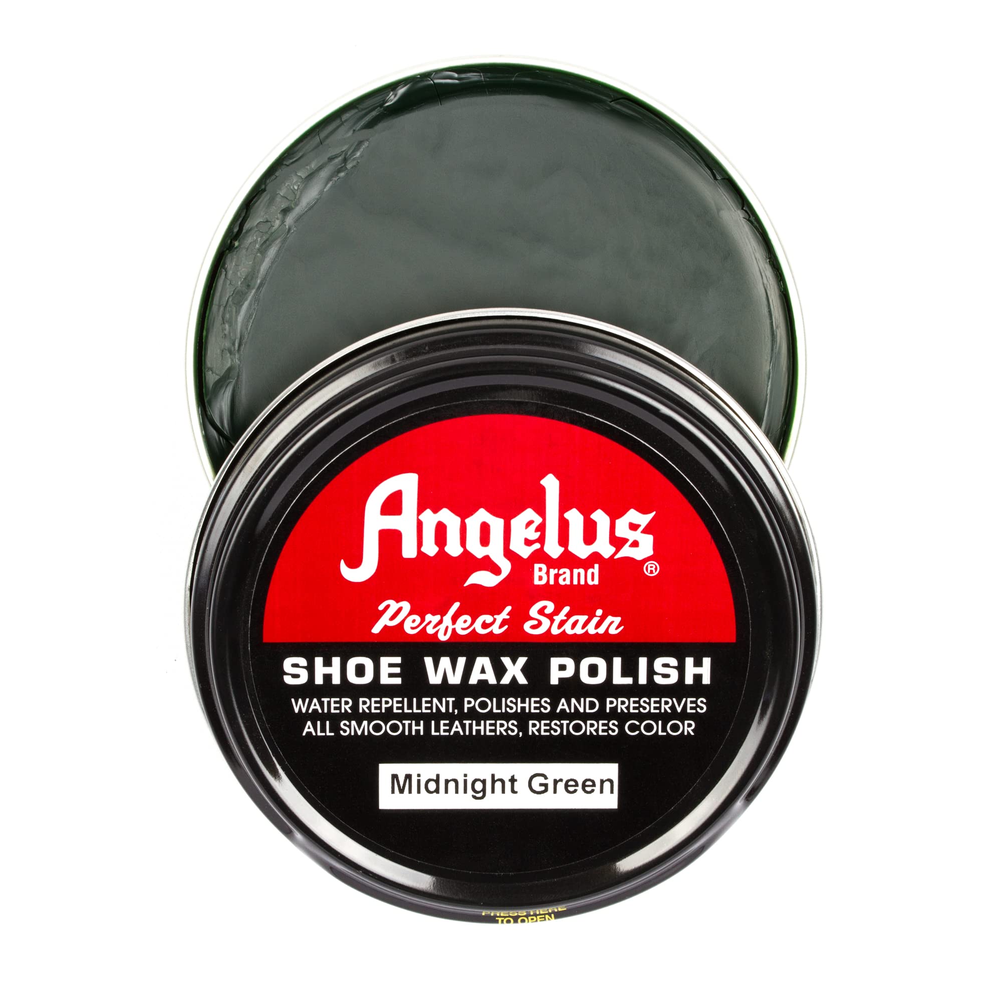 AngelusAngelus Shoe Wax Polish 3oz (Midnight Green)