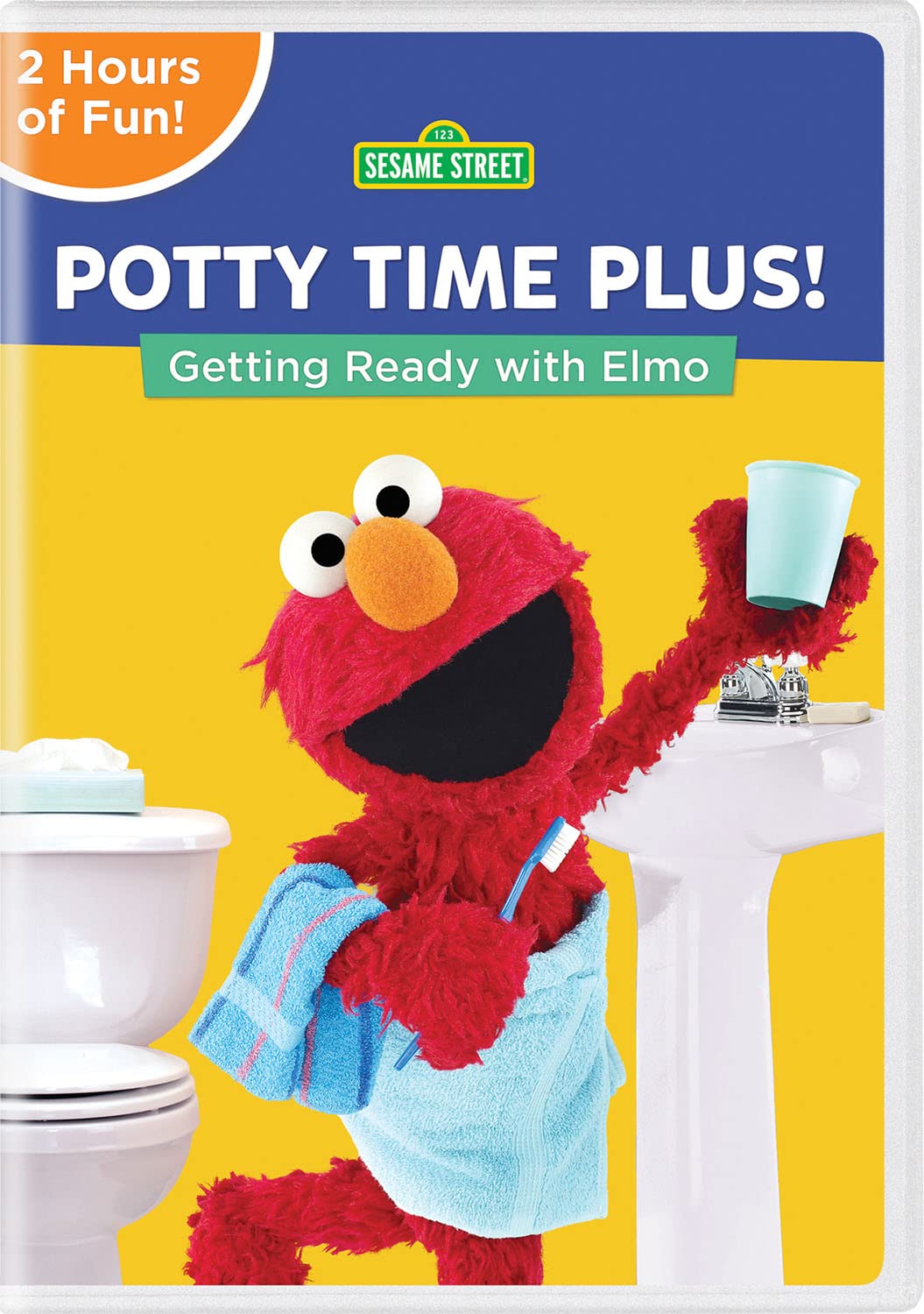 Sesame Street Double Feature: Potty Time / Getting Ready with Elmo [DVD] [DVD]