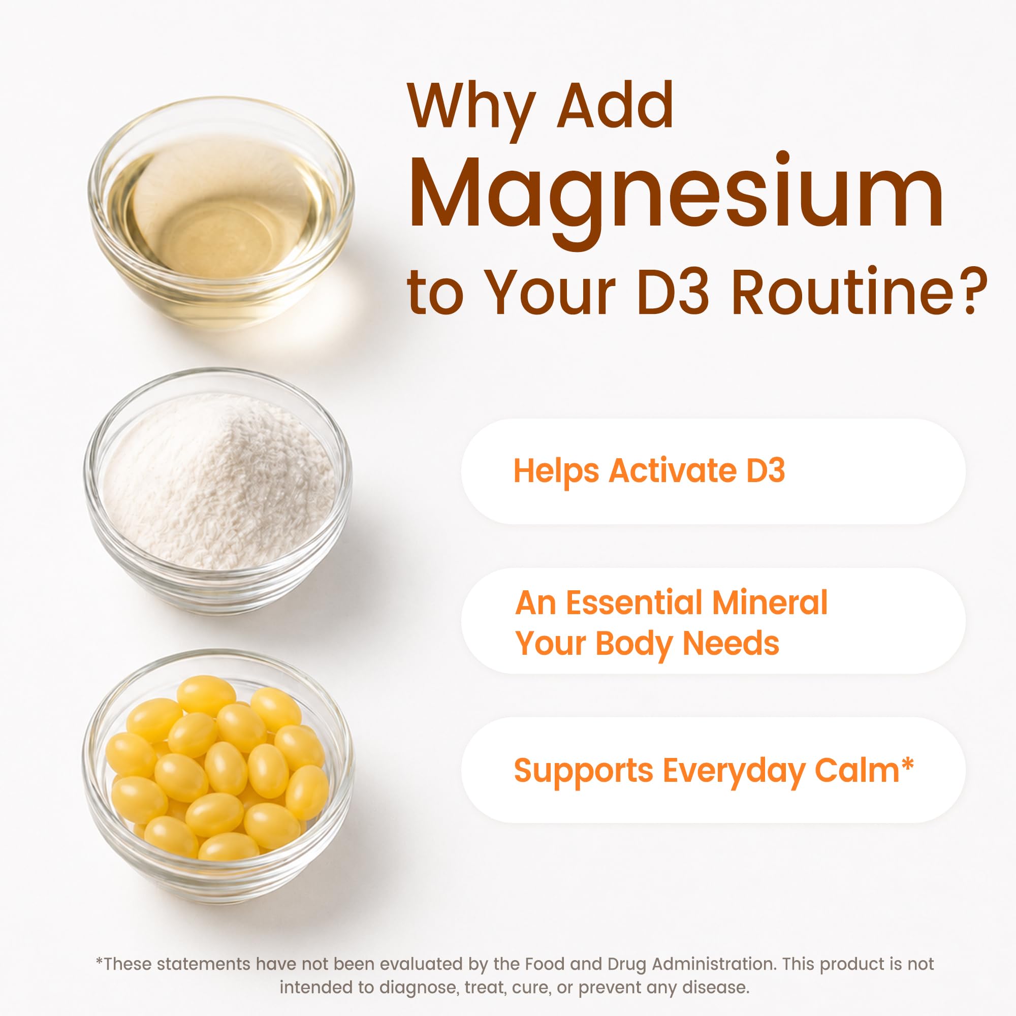 VEV Corefeel Vitamin D3 K2 10,000 IU Magnesium Supplement, 300 Softgels — Amazon image 6