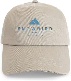 Snowbird Ski Resort Utah Adjustable Baseball Cap