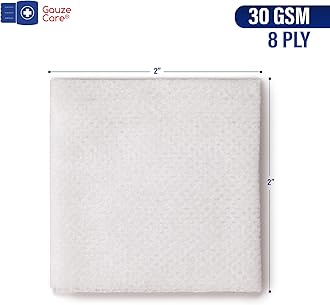 Non-Woven Sterile Gauze Pads 2x2 Pack of 100| 8 ply Gauze Sponges| Individually Packed 2x2 Gauze Pads sterile| Soft and lint-Free Medical Gauze Pads for Enhanced Absorption and First-Aid Wound Care