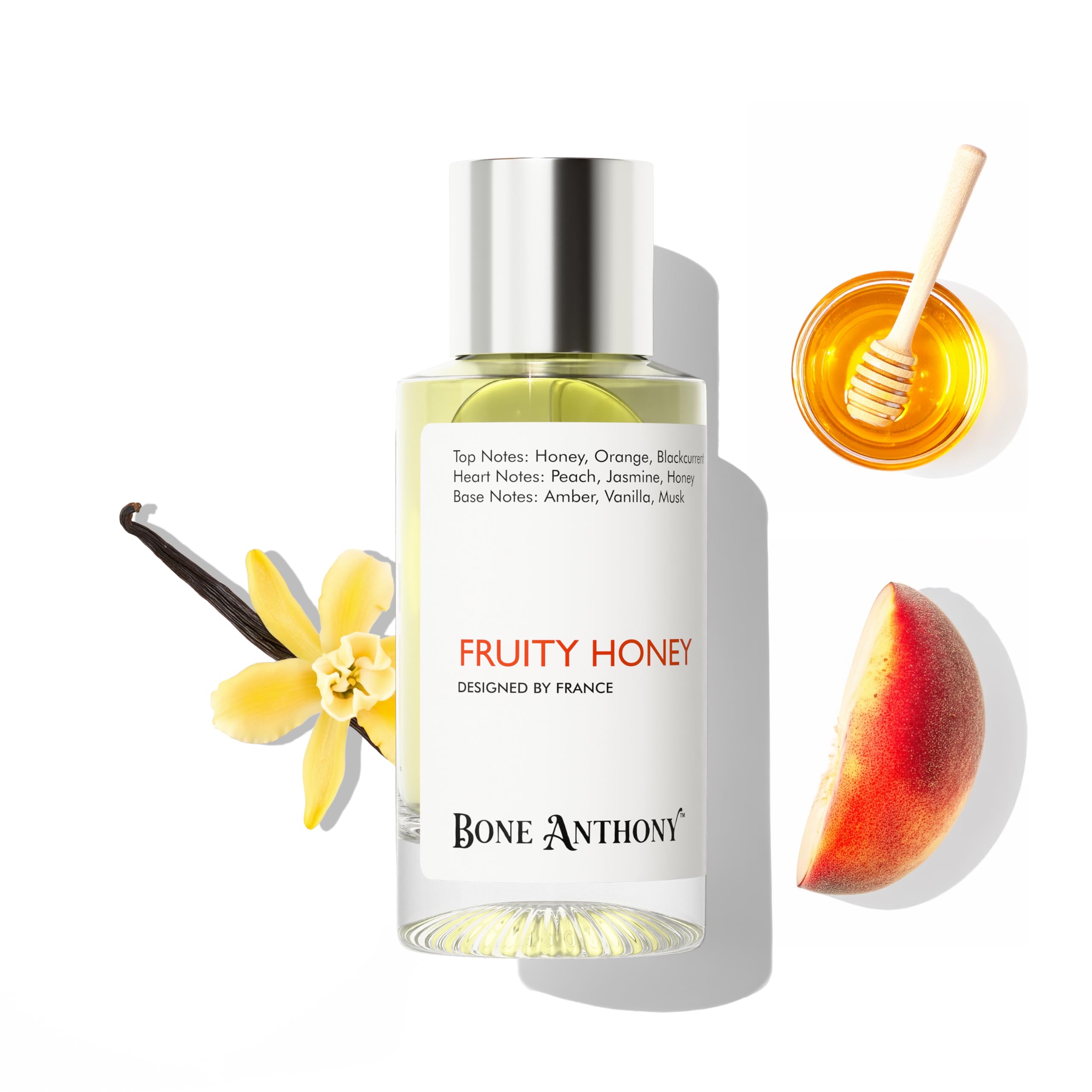 Fruity Honey Luxury Perfume | Golden Sweet Honey Elixir | with Blackcurrant & Vanilla Scent, Long Lasting Eau de Parfum with 35% Oil Concentration - 50 ml (For Women)-image-22