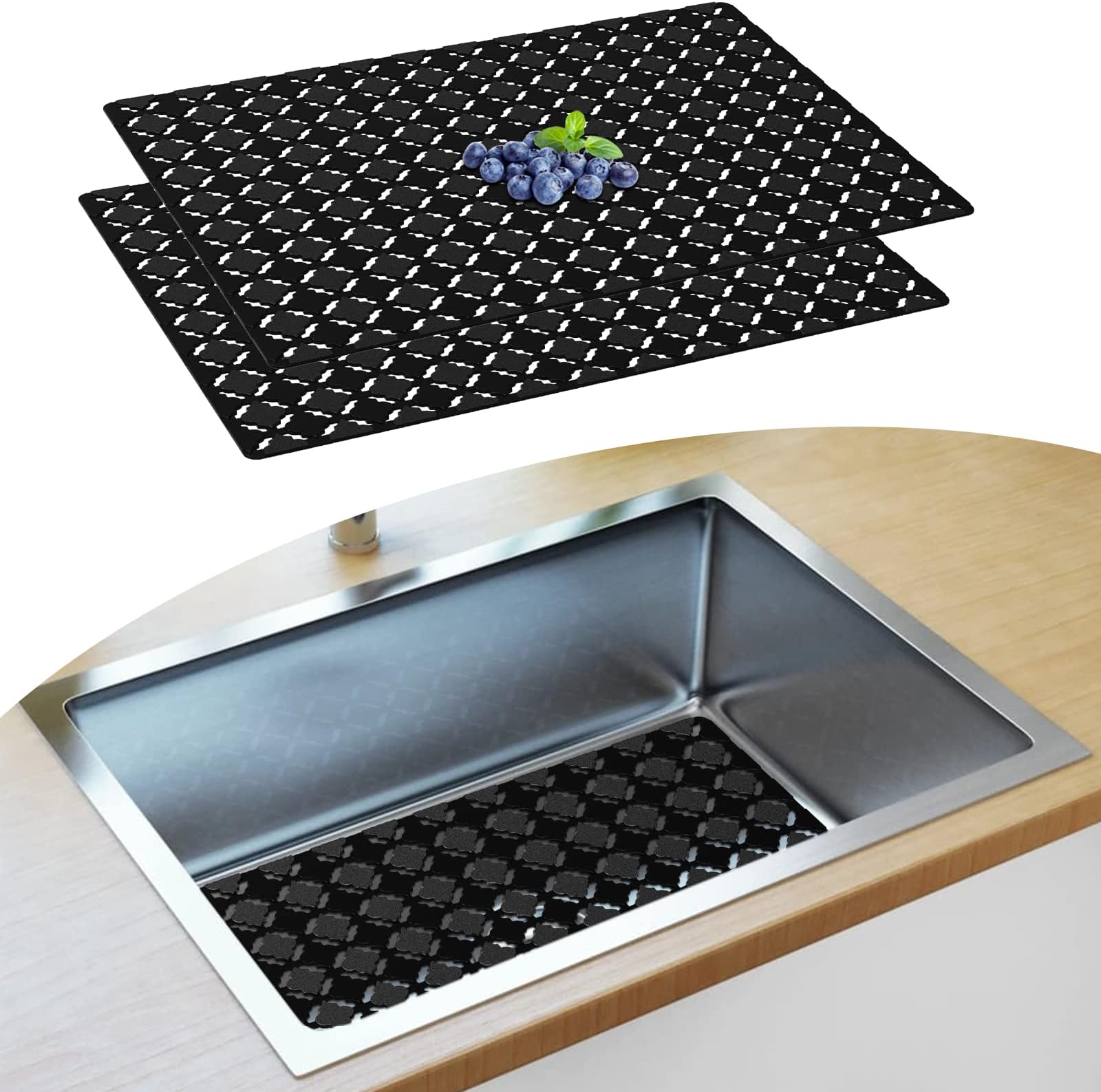 Snappy Trap Special Kit for Double Kitchen Sinks with Limited Vertical