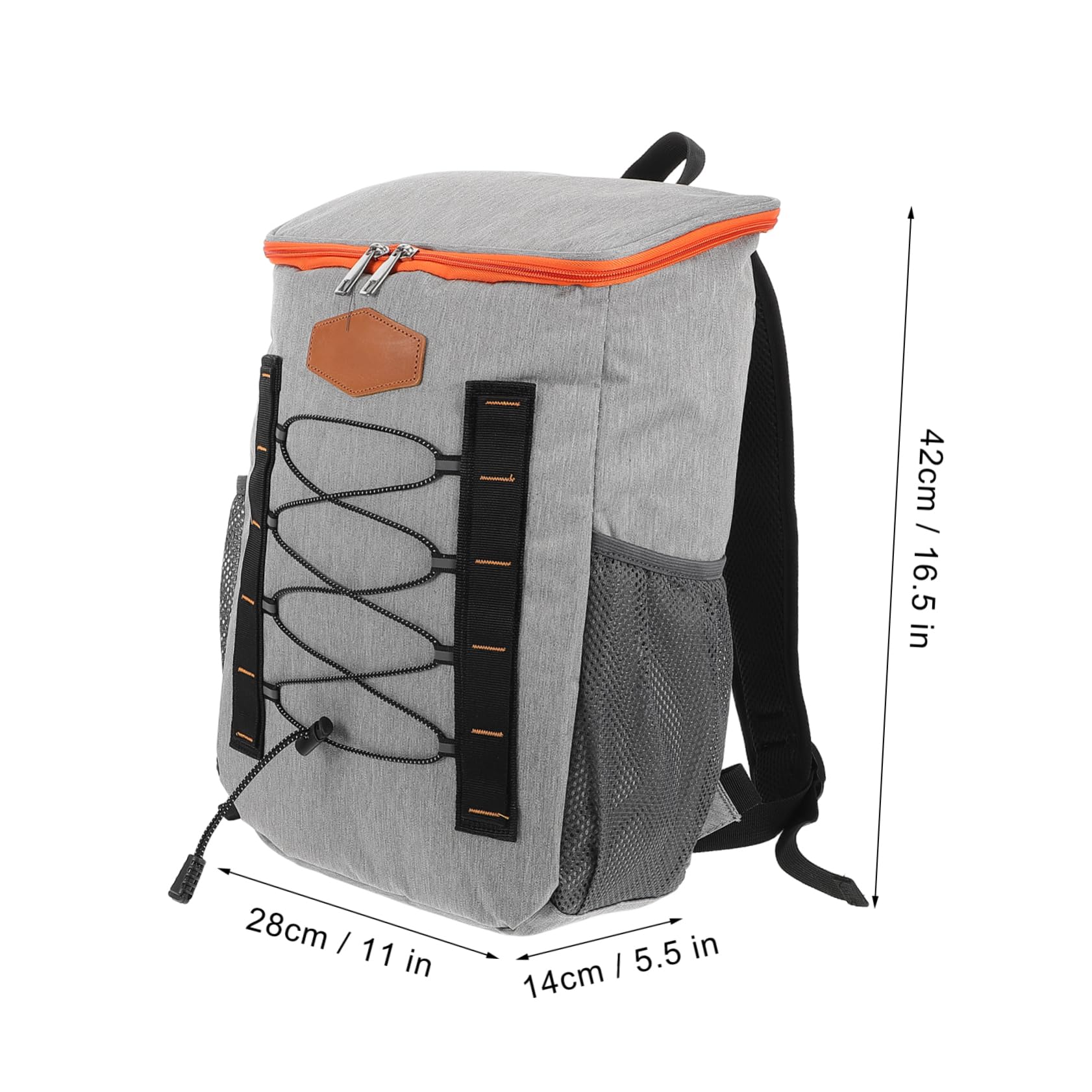 UKCOCO Zaino Frigo Termico Borsa Termica Estiva Zaino Refrigerante per Picnic e Campeggio Borsa Termica Riutilizzabile per Trasporto di Cibo e Bevande