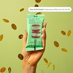 TRUBAR Barre de protéines végétalienne, il est à la menthe d'être croustillant, sans gluten, à base de plantes haute fibre, sans lait, faible graisse, non GMO, Pas d'alcools sucrés, 12G Protéines maigres, 13G Fibre, barres de snack en bonne santé, 12 CT