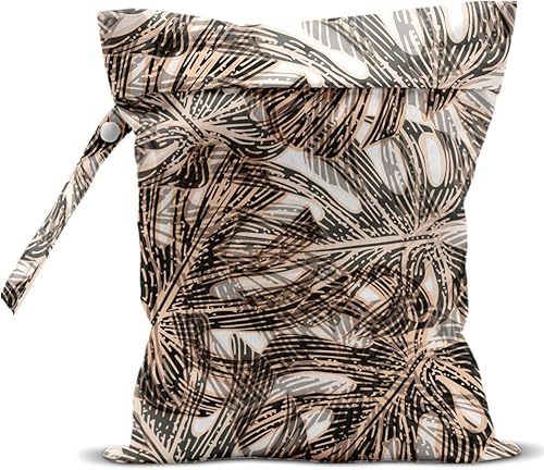 Miniatura 44 de Bolsa impermeable para trajes de baño, bolsa húmeda y seca para playa y viaje, bolsa húmeda reutilizable con cierre oculto gris, para trajes de baño