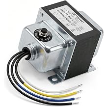 TR75VA001 75VA Transformer, 120 to 24 VAC Transformer with Circuit Breaker