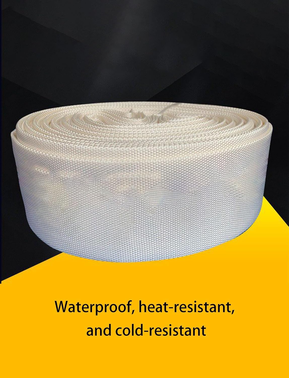 Transfer Flat Hose, Flexible Water Hose, for Pool Backwash, Orchard Irrigation and Rice Paddy Drainage(65 Feetx2.5 Inches)