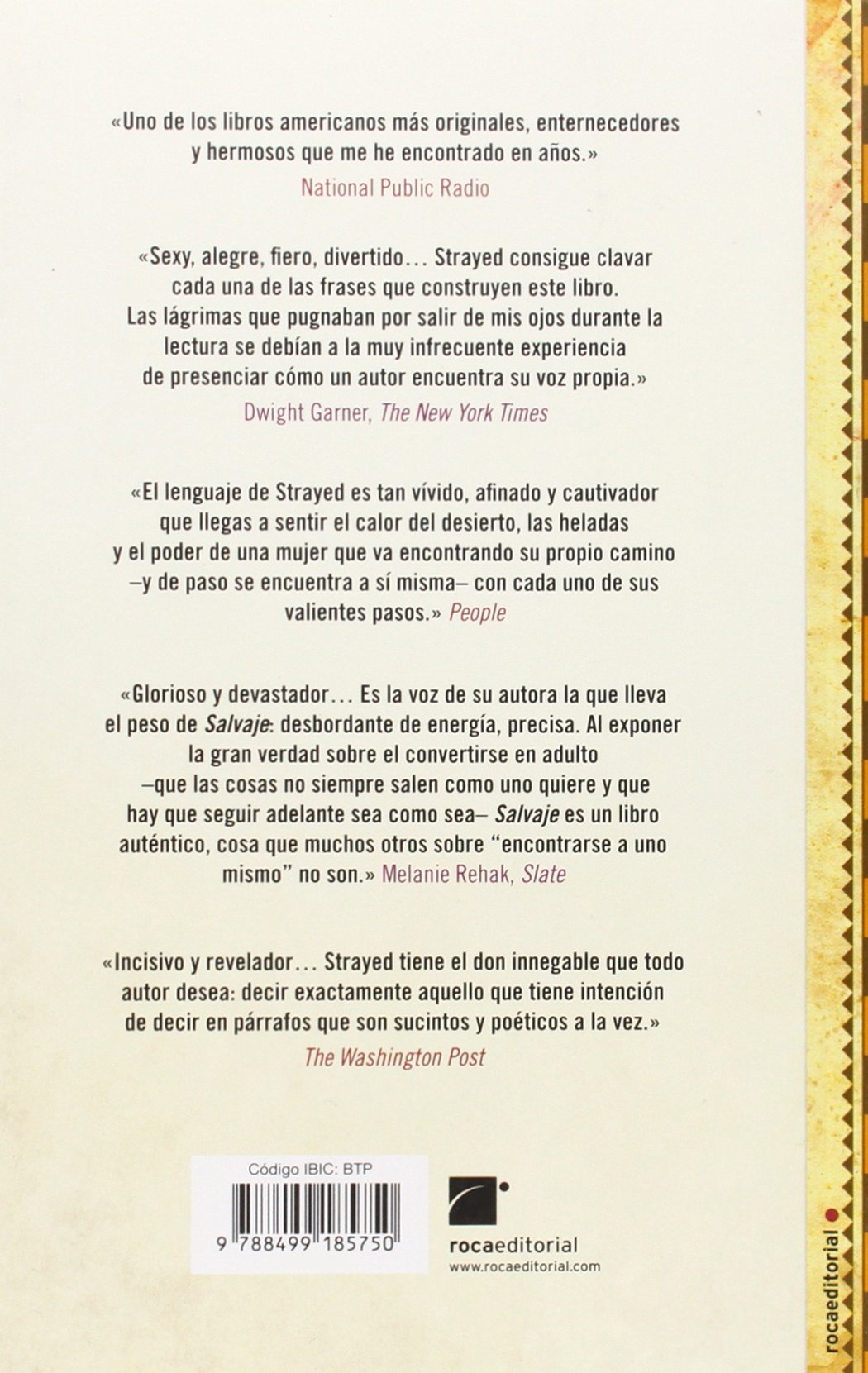 Salvaje (No ficción)
