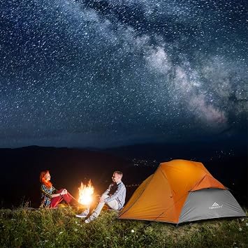 Forceatt Camping Tent,2-3 Man Tent for Outdoor PU3000mm Waterproof Tent Lightweight & Portable easy set up for Hiking Backping Eurohike