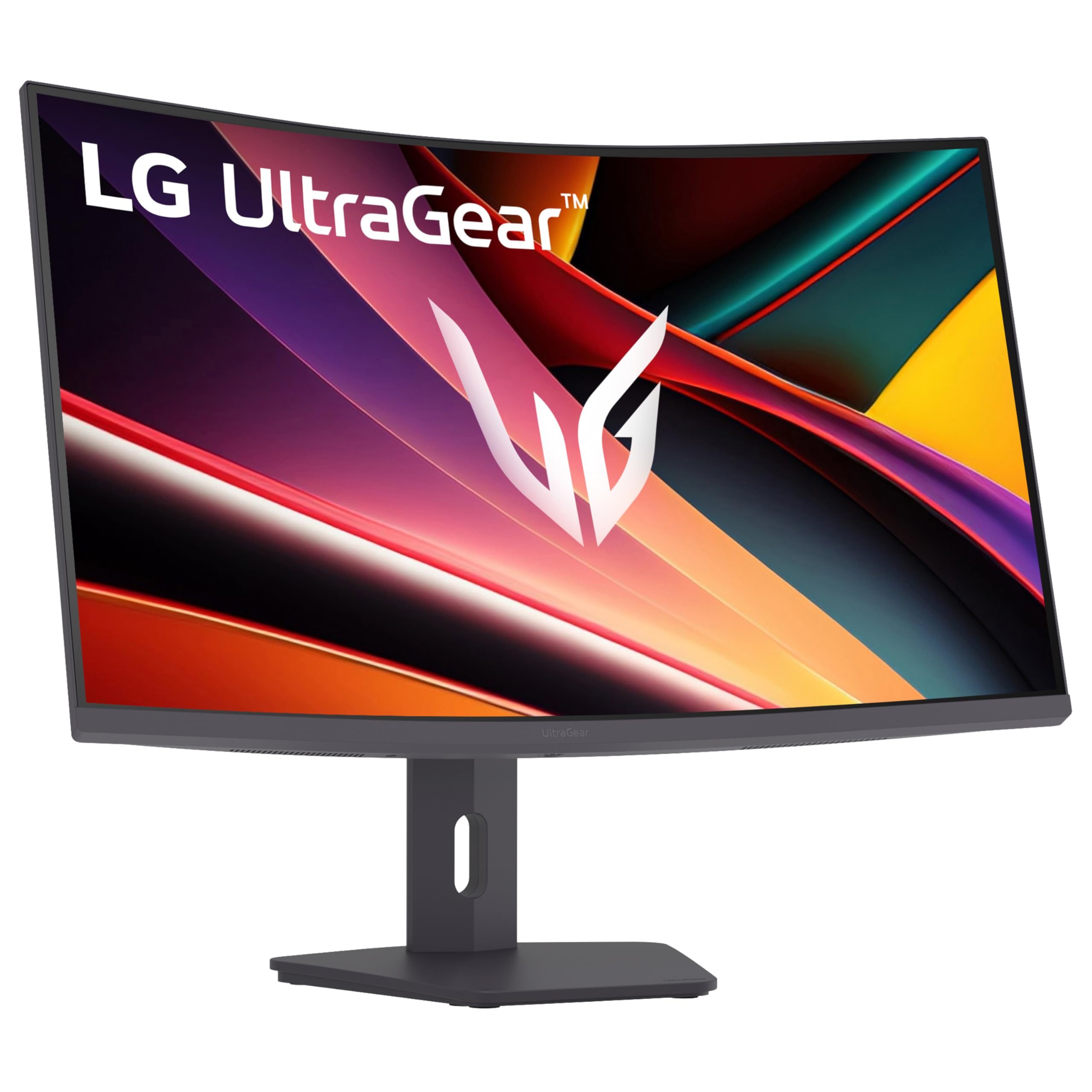 LG Ultragear G6 32G60ZA Moniteur de Jeu (excl.) – QHD incurvé 1440p, 32", 180 Hz, 1 ms GtG, FreeSync, HDR10, écran Multi-réglable, HDMI, DP1.4, Noir