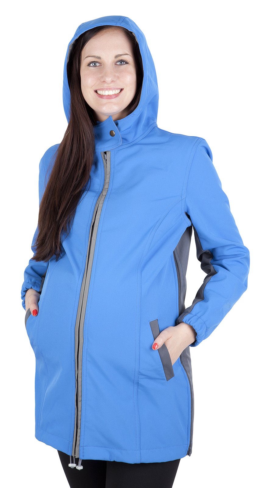 Mija 2 en1 Grossesse/maternité Veste - Manteau Confortable Chaud et élégant 100% Softshell 3059
