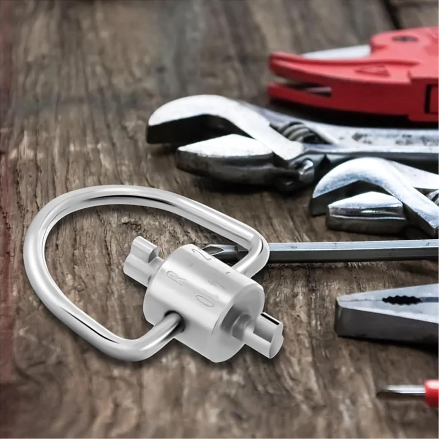 4pcs Intuitive Locking Cap Key Versatile Tool For Tamper Multi For 410A And R22 For Refrigerant Safe Caps