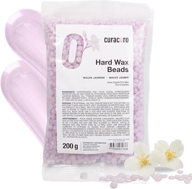 Cera Italiana em Grânulos CURACORO Mauve Jasmine, 200 g