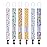 babygoal Baby Pacifier Clips, 6 Pack Metal Clips Pacifier Holder for Boys and Girls Fits Most Pacifiers and Binkies 6MP31