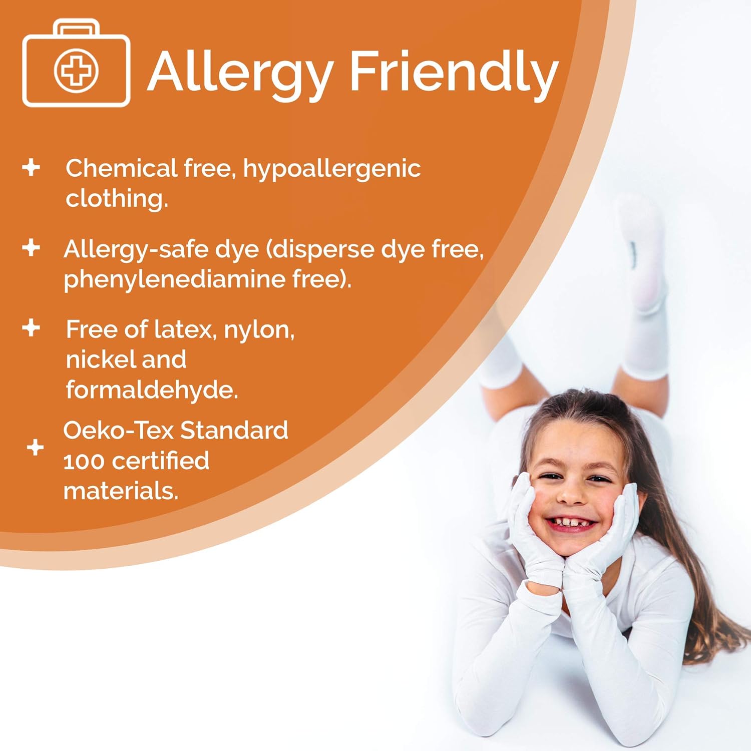 Remedywear Soft Moisturizing Eczema Socks for Kids, Inflammation Relief with Tencel and Zinc