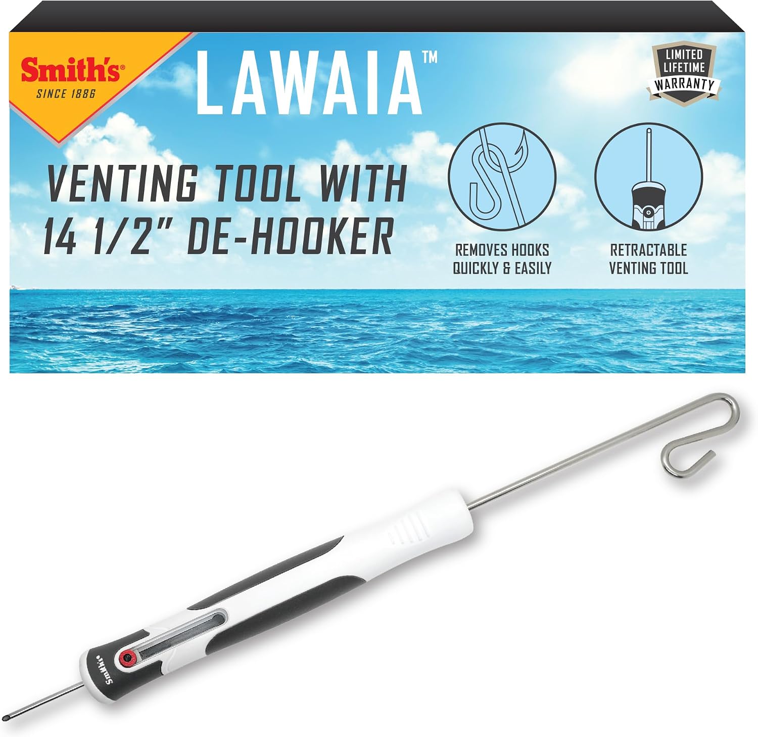 SMITH’S Venting Tool with 14-Inch De-Hooker