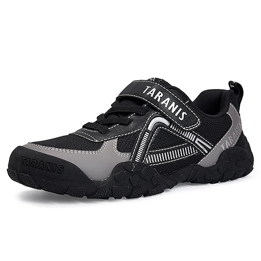 TARANIS Boys Girls Hiking Shoes Kids Sneaker Trail Running Shoes Outdoor Walking Shoes