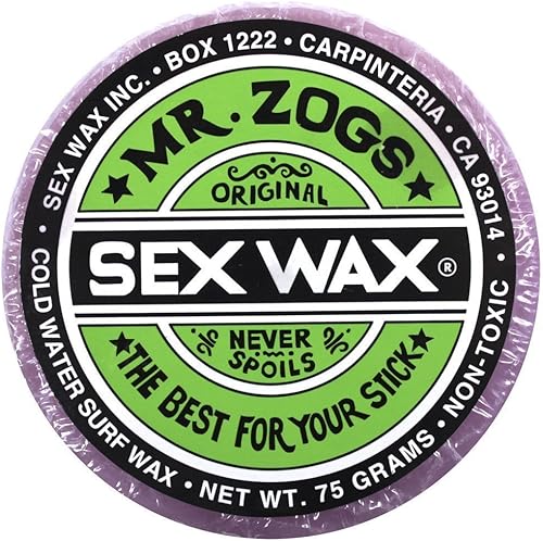 Miniatura 3 de Mr. Zogs Original Sexwax - Cold Water Temperature Coconut Scented (White)