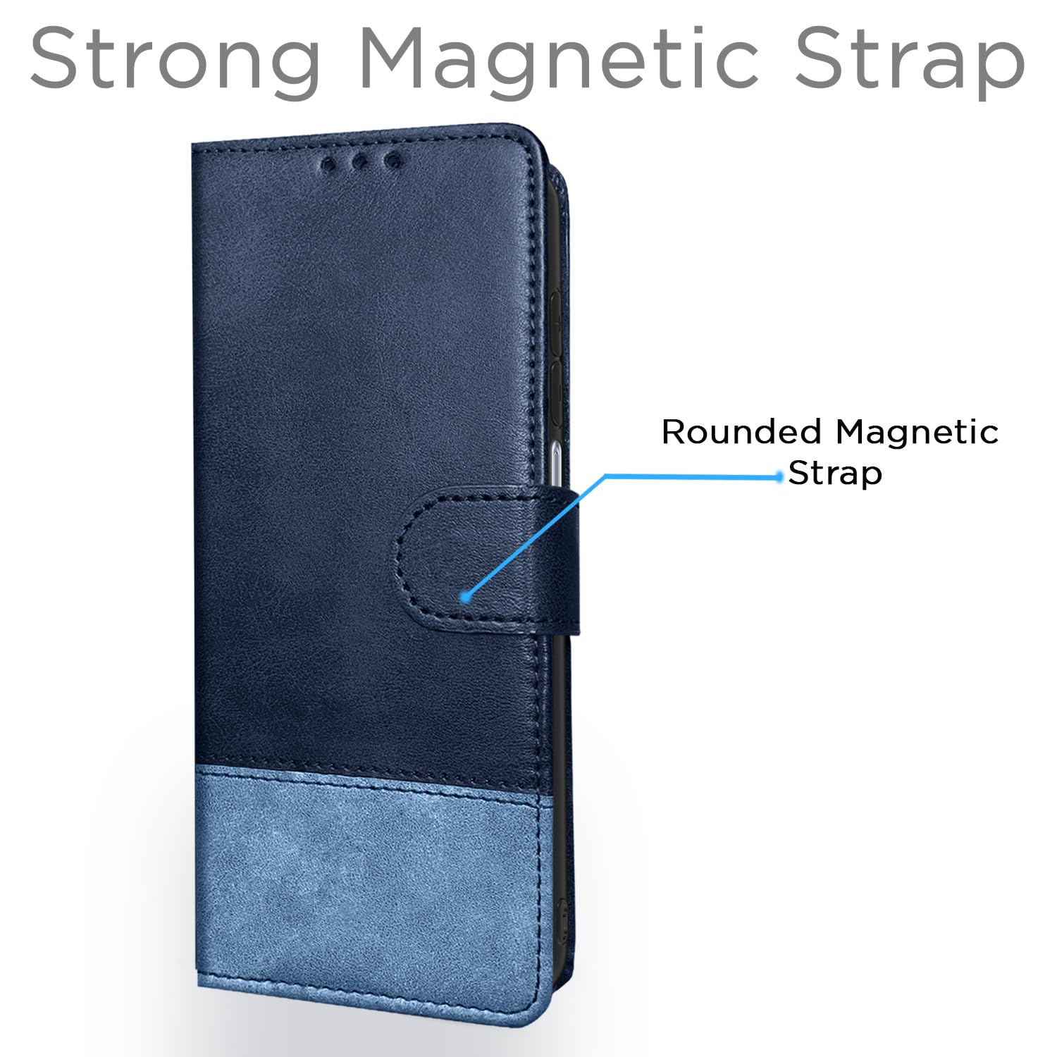 Samsung Galaxy M32 Case - PU Leather Flip Cover -6