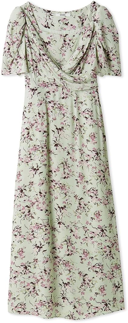 Amazon.co.jp: [スナイデル] Sustainaレーヨンカシュクールワンピ