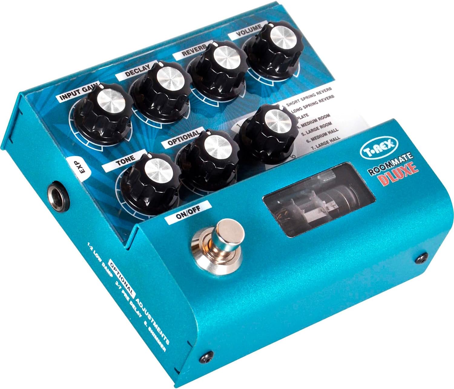 T-Rex RoomMate D’Luxe Guitar and Studio Reverb Effect