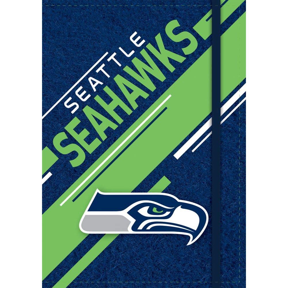 Seattle Seahawks Journal à couverture souple pour vos notes de match - 2