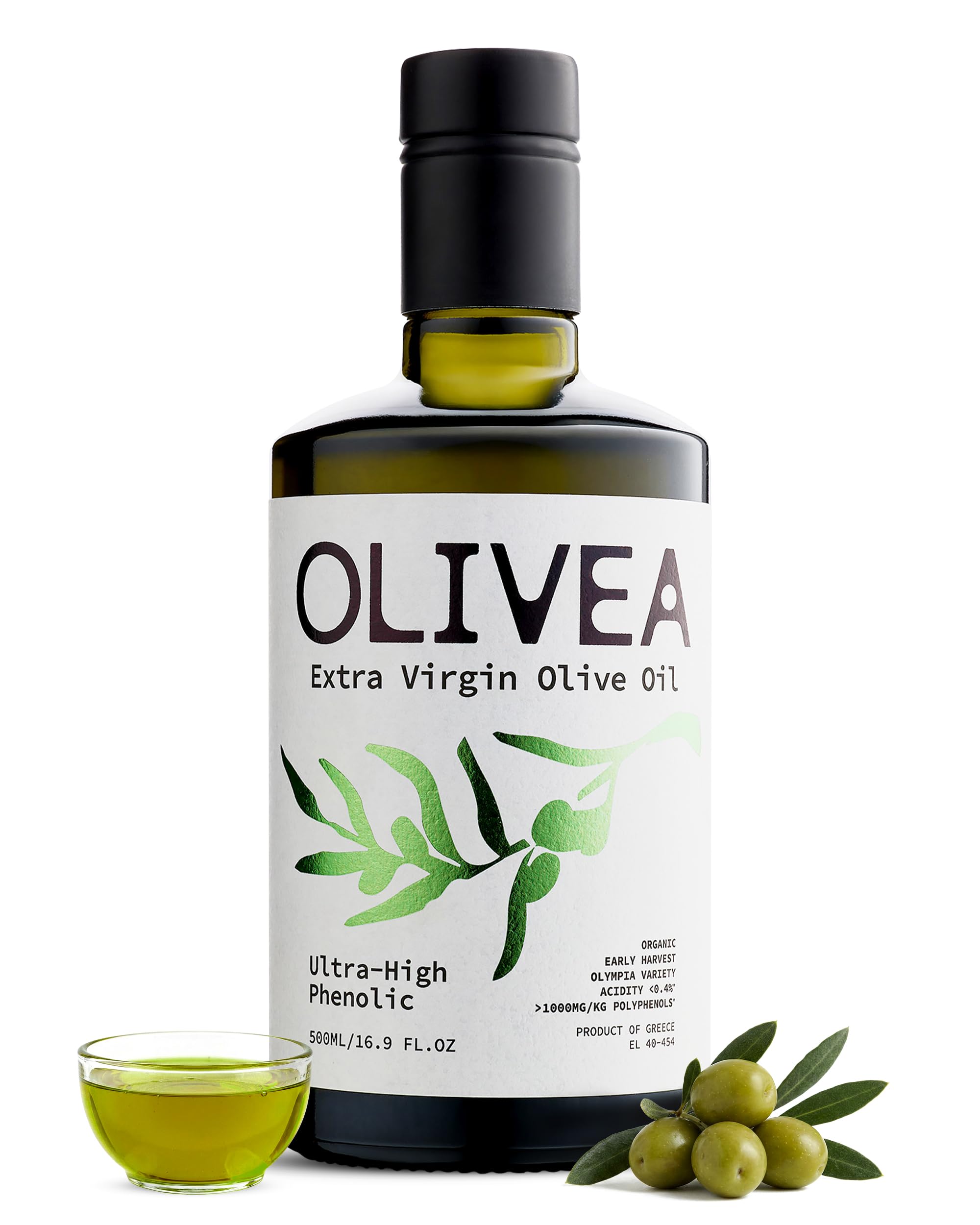Amazon.com : OLIVEA - Ultra High Phenolic Olive Oil – 1000+ mg/kg