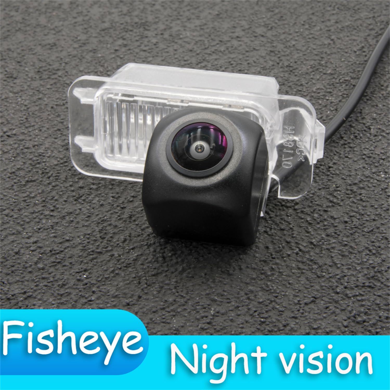 TMAR Camera Recul Caméra De Recul Voiture pour Ford Fiesta Sedan 2013-2018 Fiesta Hatch MK6 MK7 Étanche Caméra D'aide au Stationnement Caméra de Recul Accessoires,B-150 CVBS 680x480