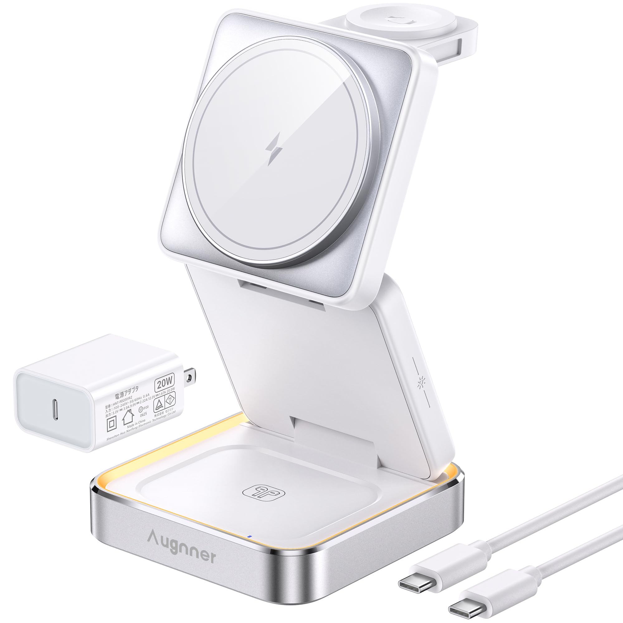 Amazon.co.jp: 【2026新登場】ワイヤレス充電器 3 in 1 急速 MagSafe